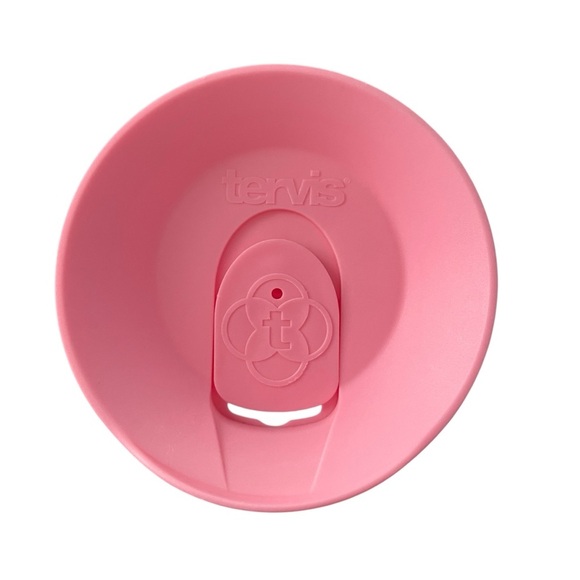 Peace Sign Daisy Tervis Cup Pink Lid 16 Oz Double Walled Tumbler Hot Cold Drink - Picture 3 of 4